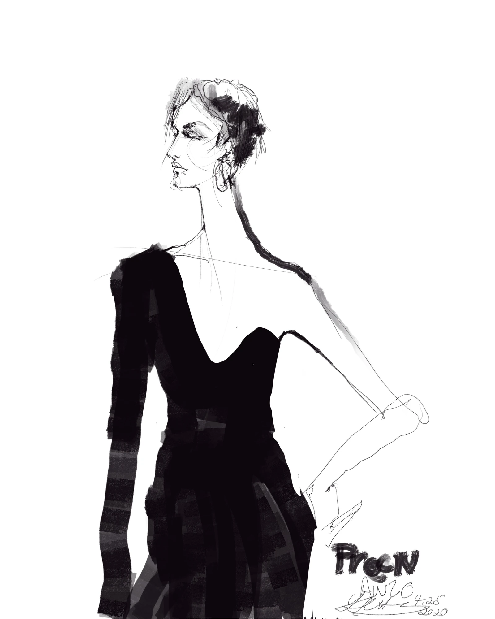 Fashion illustration